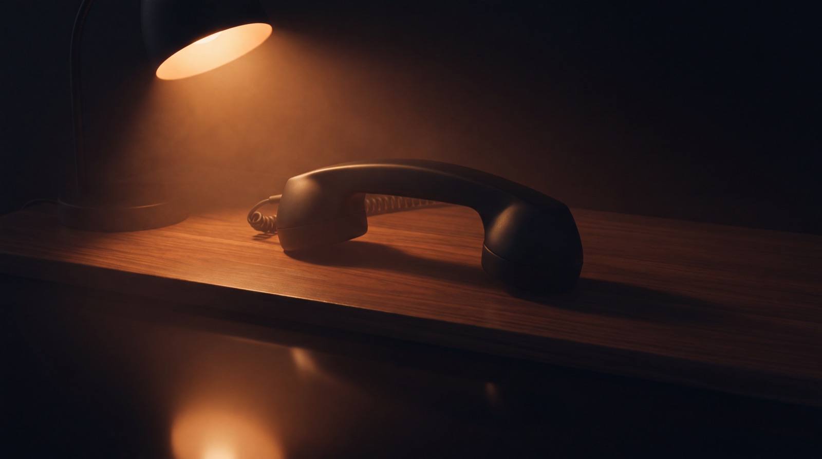 Human receptionist calming an upset caller, the judgment work AI can't match
