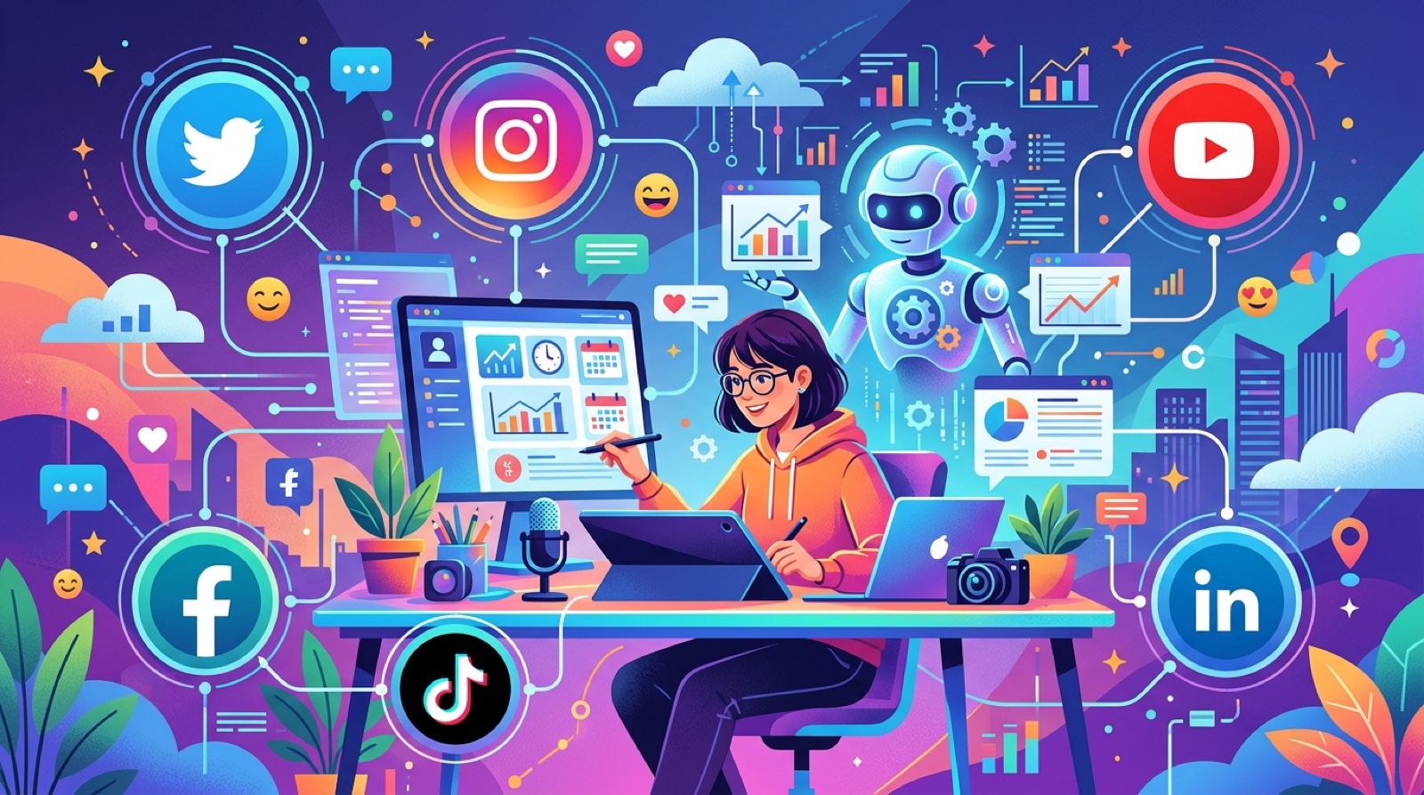 ai social media