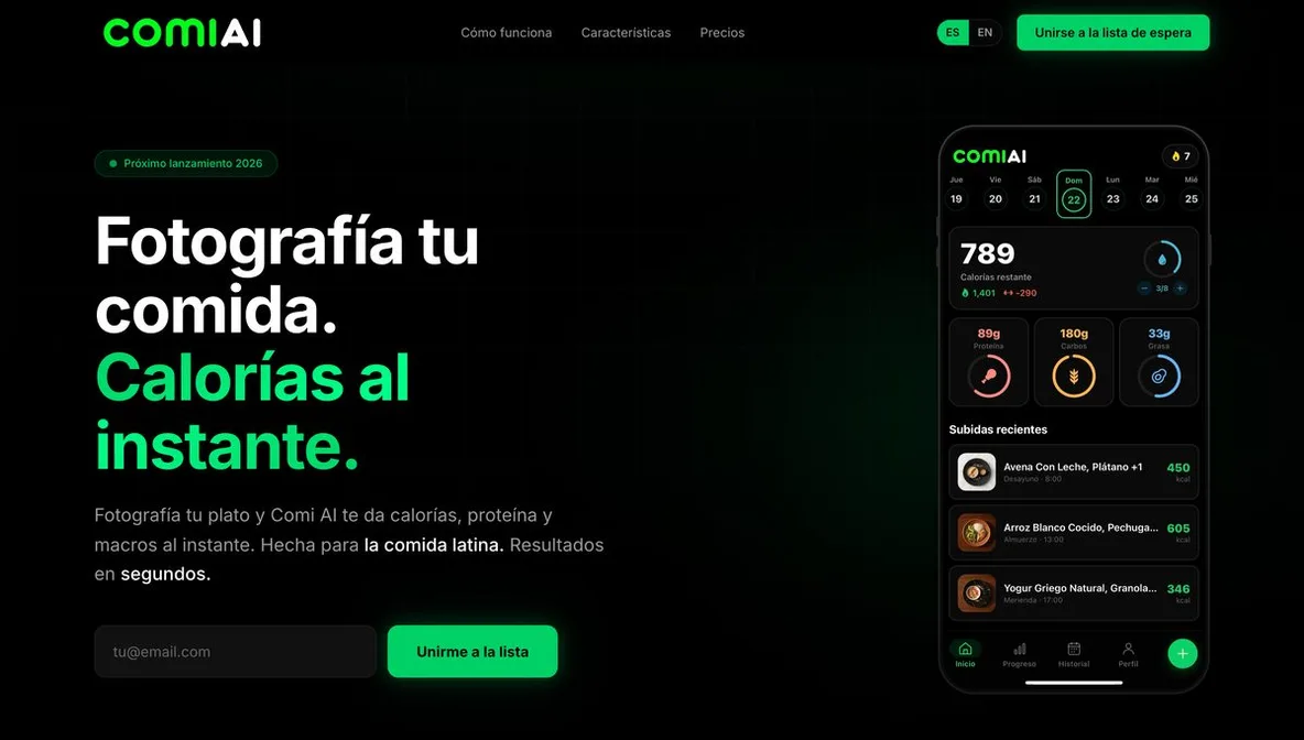 ComiAI site built by Tested Media, SEO company serving St. Petersburg